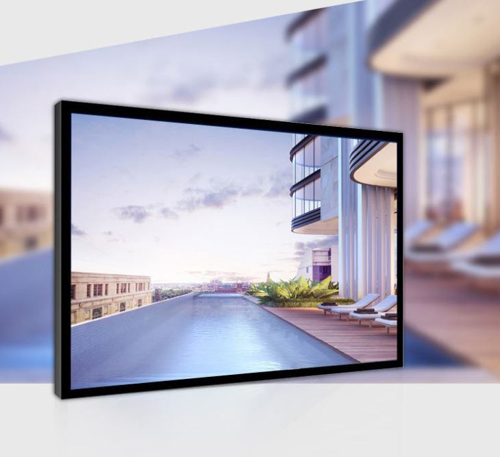 2000 nits LCD Screen for Showcase