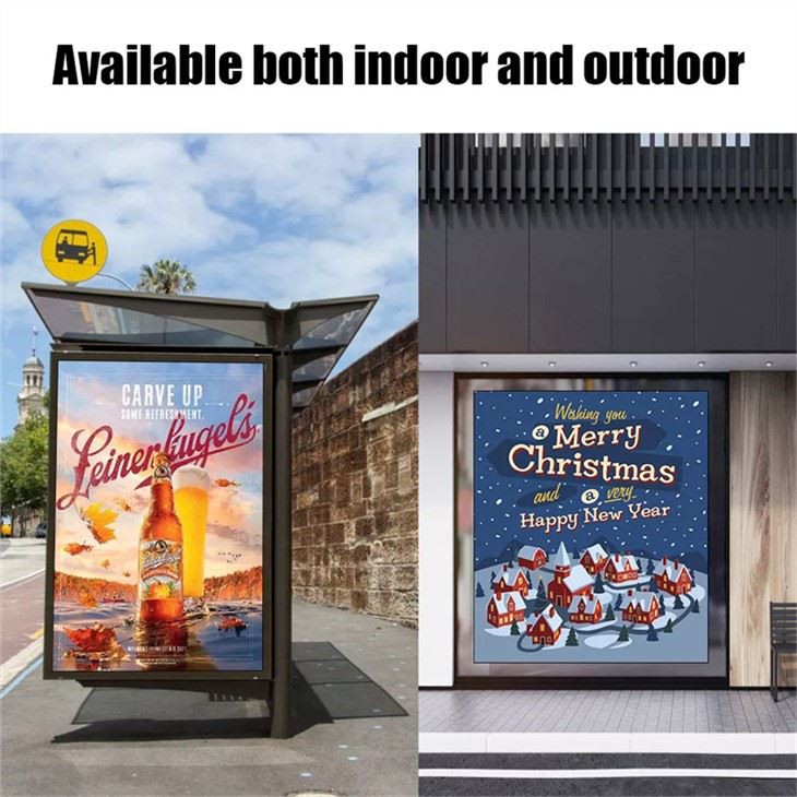 Advertising Window Facing Display